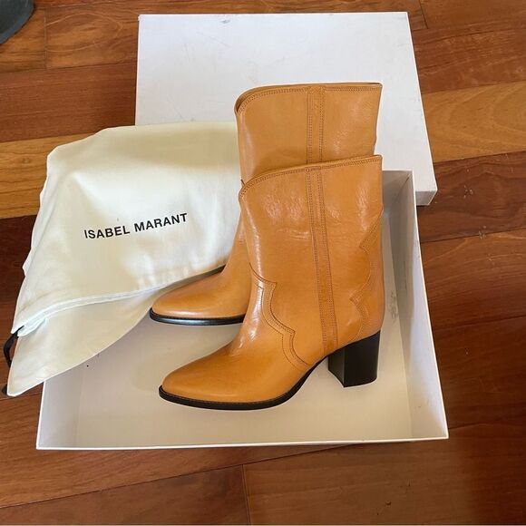NEW Isabel Marant Roree Western Boots - Picture 5 of 10